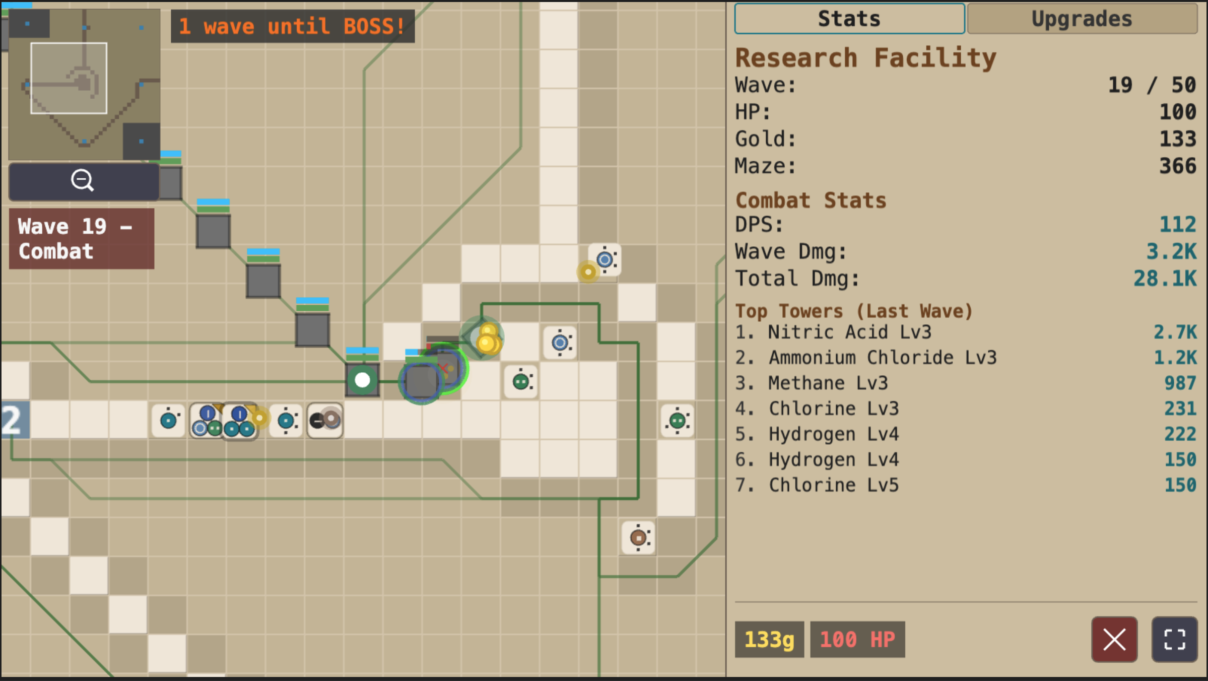 ChemTD Screenshot